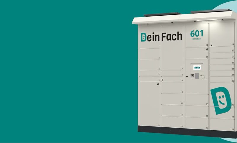 DeinFach startet seinen anbieteroffenen Paketautomat in Deutschland