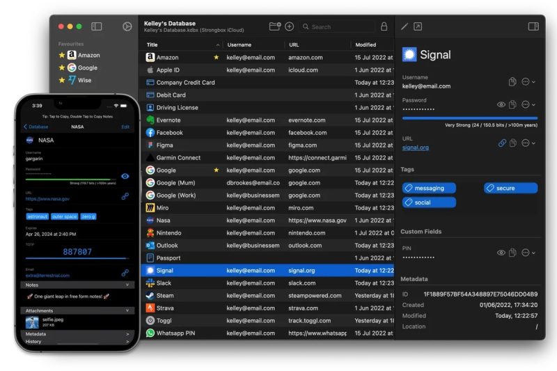 Passwortmanager fortan mit einer App für die Apple Watch